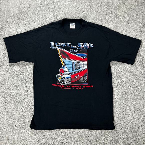 Bobby Vee and the Vee's Freddy Cannon - Rock-n-Roll T-Shirt Large - May 2005 - Picture 1 of 8